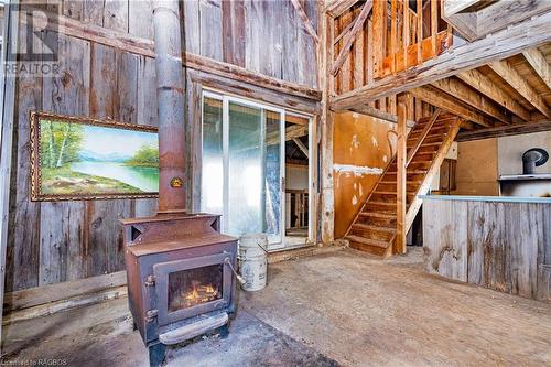 605303 13A Sideroad, Grey Highlands, ON - Indoor With Fireplace