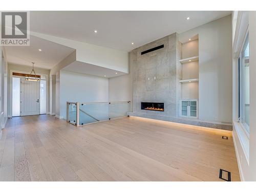 1007 Mt. Burnham Road, Vernon, BC - Indoor Photo Showing Other Room With Fireplace