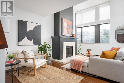 A-0504 - 1555 Avenue Road, Toronto, ON - Indoor Photo Showing Living Room With Fireplace