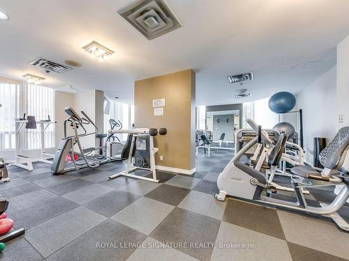 1107-4470 Tucana Crt, Mississauga, ON - Indoor Photo Showing Gym Room