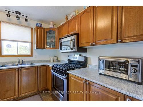 227 Carrol St, Wellington North, ON - Indoor Photo Showing Kitchen With Double Sink