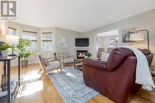 54 Dairy Drive, Halton Hills, ON - Indoor Photo Showing Living Room With Fireplace