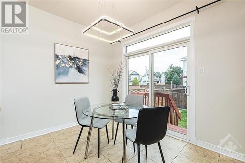 4020 Canyon Walk Drive, Ottawa, ON - Indoor Photo Showing Dining Room