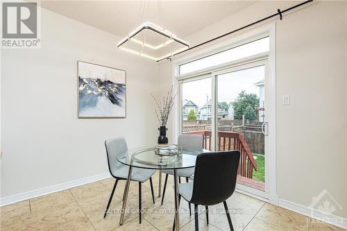 4020 Canyon Walk Drive, Ottawa, ON - Indoor Photo Showing Dining Room