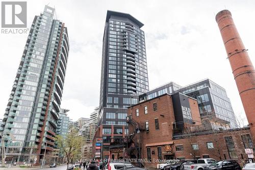 1202 - 135 East Liberty Street, Toronto, ON - Outdoor With Balcony With Facade