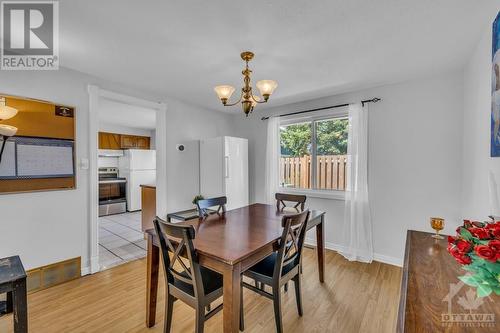 1532 Beaverpond Drive Unit#F, Ottawa, ON - Indoor Photo Showing Dining Room