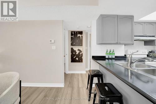 313 - 121 Woodbridge Avenue, Vaughan, ON - Indoor Photo Showing Kitchen With Double Sink