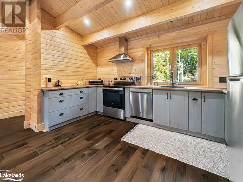 Kitchen - 3 Shebeshekong Estates Road, Carling, ON - Indoor Photo Showing Kitchen