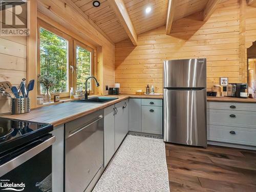 Kitchen - 3 Shebeshekong Estates Road, Carling, ON - Indoor Photo Showing Kitchen