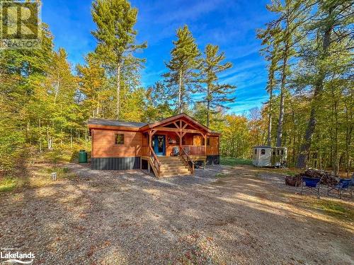 Front - 3 Shebeshekong Estates Road, Carling, ON - Outdoor With Deck Patio Veranda