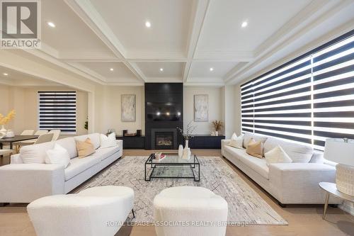 38 - 400 Finch Avenue, Pickering, ON - Indoor Photo Showing Living Room With Fireplace