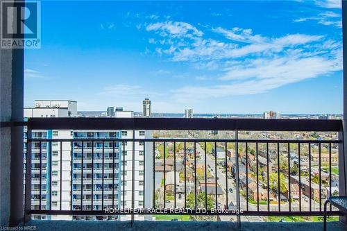 2303 - 150 Charlton Avenue E, Hamilton, ON - Outdoor With View