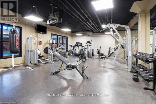 2303 - 150 Charlton Avenue E, Hamilton, ON - Indoor Photo Showing Gym Room