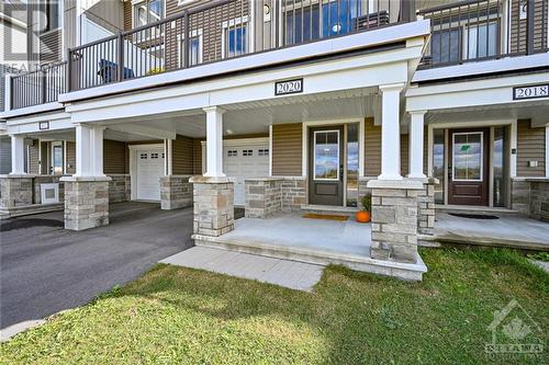 2020 Leinster Circle, Ottawa, ON - Outdoor With Balcony With Deck Patio Veranda With Facade