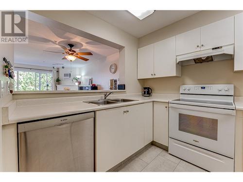 3320 Centennial Drive Unit# 409, Vernon, BC - Indoor Photo Showing Kitchen With Double Sink