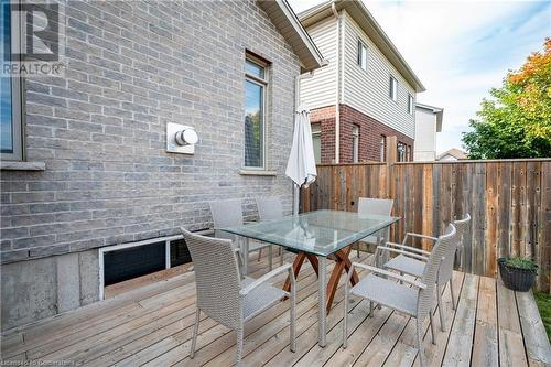 299 Moorlands Crescent, Kitchener, ON - Outdoor With Deck Patio Veranda With Exterior