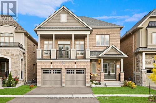 301 Danny Wheeler Boulevard, Georgina, ON - Outdoor With Balcony With Facade