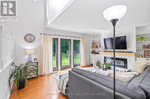 470 Turk Road, Alnwick/Haldimand, ON - Indoor Photo Showing Other Room With Fireplace