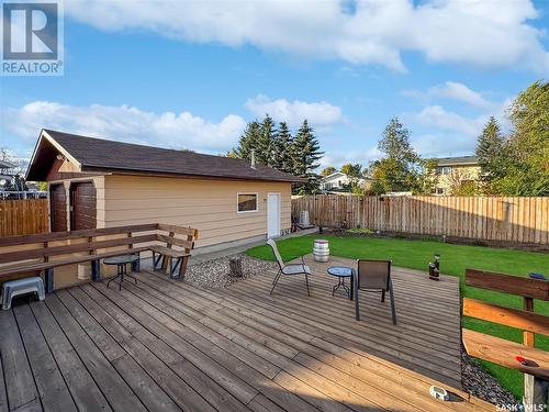 10205 Hamelin Street, North Battleford, SK - Outdoor With Deck Patio Veranda