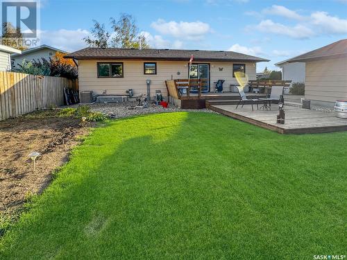 10205 Hamelin Street, North Battleford, SK - Outdoor With Deck Patio Veranda