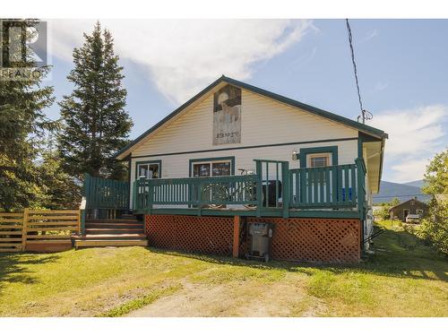 851 2Nd Avenue, Mcbride, BC - Outdoor With Deck Patio Veranda