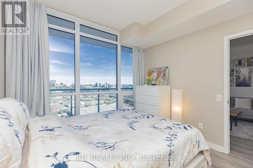 2302 - 121 Mcmahon Drive, Toronto, ON - Indoor Photo Showing Bedroom