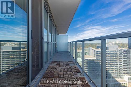 2302 - 121 Mcmahon Drive, Toronto, ON - Outdoor With Balcony