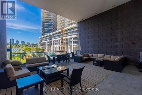 2302 - 121 Mcmahon Drive, Toronto, ON - Outdoor With Deck Patio Veranda With Exterior