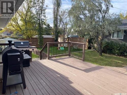 319 Alberta Avenue, Kerrobert, SK - Outdoor With Deck Patio Veranda