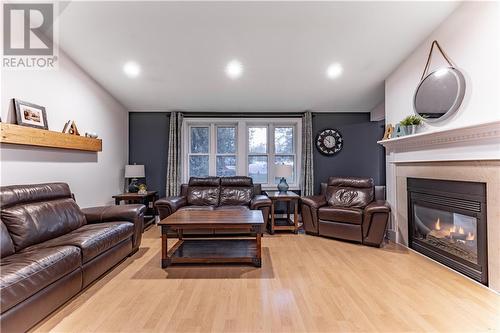 179 Ridge Road, Deep River, ON - Indoor Photo Showing Living Room With Fireplace