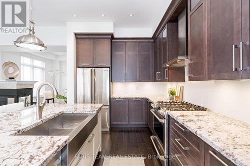 56 Wells Orchard Crescent, King, ON - Indoor Photo Showing Kitchen With Stainless Steel Kitchen With Upgraded Kitchen