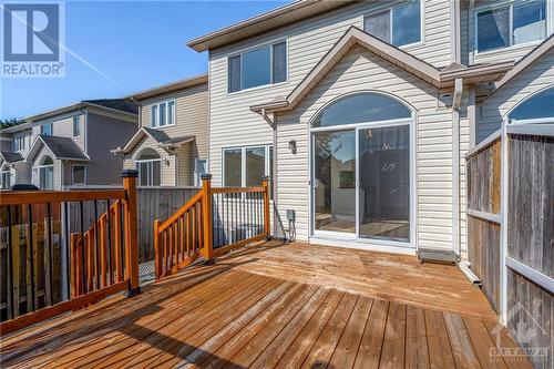 2276 Brockstone Crescent, Ottawa, ON - Outdoor With Deck Patio Veranda With Exterior