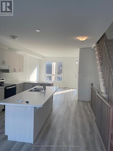 25 Bateson Street, Ajax, ON - Indoor Photo Showing Kitchen With Double Sink