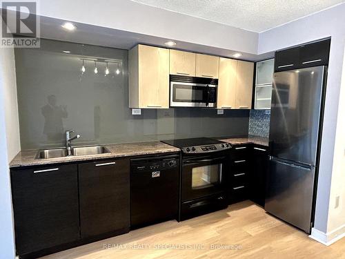 610 - 25 Capreol Court, Toronto, ON - Indoor Photo Showing Kitchen With Double Sink