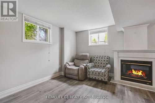 5 Chateau Crescent, Cambridge, ON - Indoor Photo Showing Living Room With Fireplace