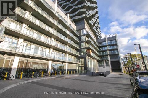 211 - 36 Zorra Street, Toronto, ON - Outdoor With Balcony