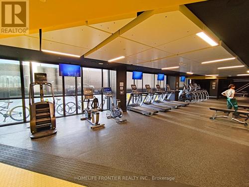 211 - 36 Zorra Street, Toronto, ON - Indoor Photo Showing Gym Room