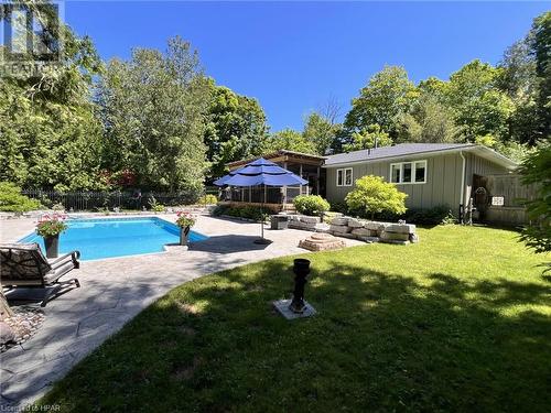 77377 Forest Ridge Road, Central Huron, ON - Outdoor With In Ground Pool With Backyard