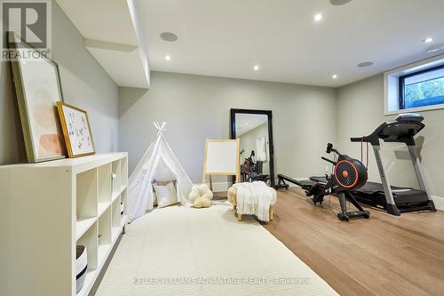 18 Coxwell Boulevard, Toronto, ON - Indoor Photo Showing Gym Room