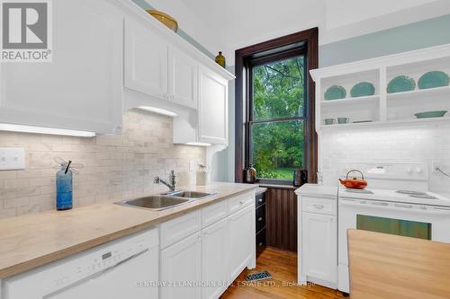 133 St Lawrence Street W, Centre Hastings, ON - Indoor Photo Showing Kitchen With Double Sink