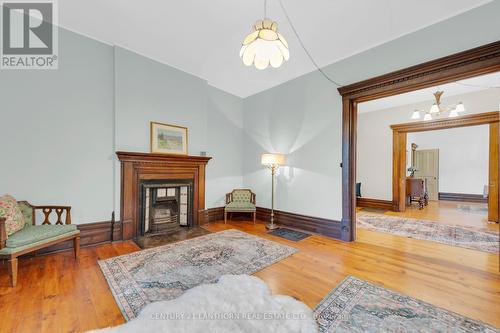 133 St Lawrence Street W, Centre Hastings, ON - Indoor Photo Showing Living Room With Fireplace