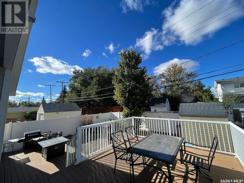 212 4Th Avenue E, Kindersley, SK - Outdoor With Deck Patio Veranda