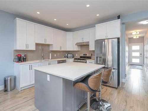 2178 Winfield Dr, Sooke, BC - Indoor Photo Showing Kitchen With Upgraded Kitchen