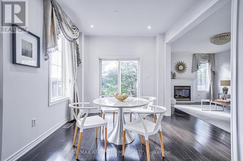 786 Hammersly Boulevard, Markham, ON - Indoor Photo Showing Dining Room With Fireplace