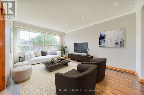 12 Martini Drive, Toronto, ON - Indoor Photo Showing Living Room