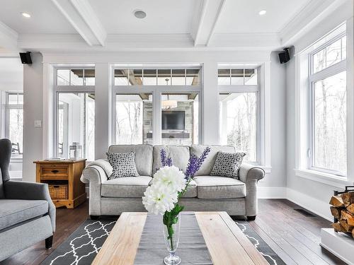 Salon - 536 Ch. St-Germain, Prévost, QC - Indoor Photo Showing Living Room