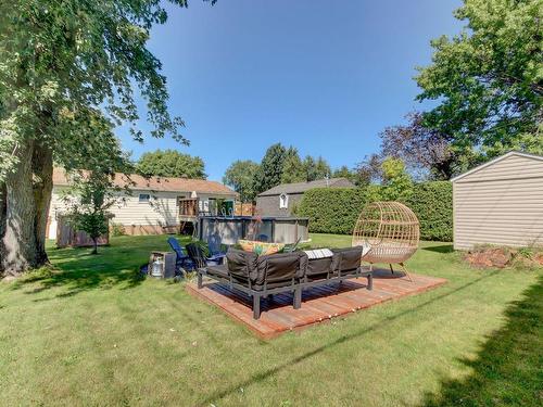 Patio - 164 Rue Frontenac O., Saint-Bruno-De-Montarville, QC - Outdoor With Backyard