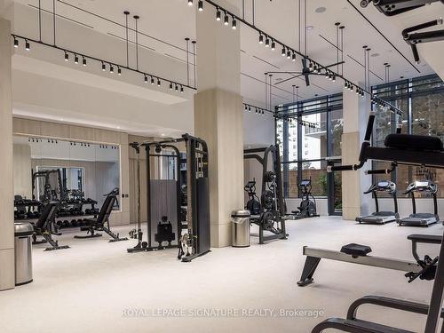 1803-28 Ann St, Mississauga, ON - Indoor Photo Showing Gym Room