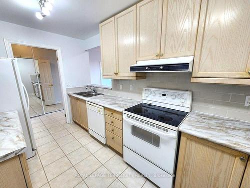 507-350 Mill Rd, Toronto, ON - Indoor Photo Showing Kitchen With Double Sink