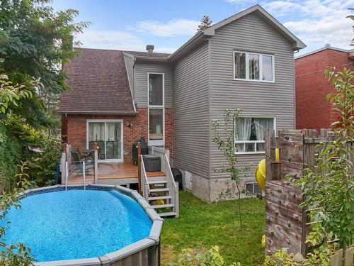 Garden - 10215 Rue De La Roche, Montréal (Ahuntsic-Cartierville), QC - Outdoor With Above Ground Pool With Exterior